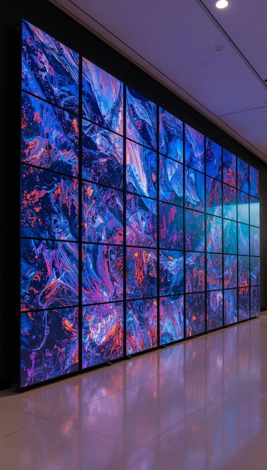 LCD Video Wall Display Chennai multi screen display for corporate office and control room