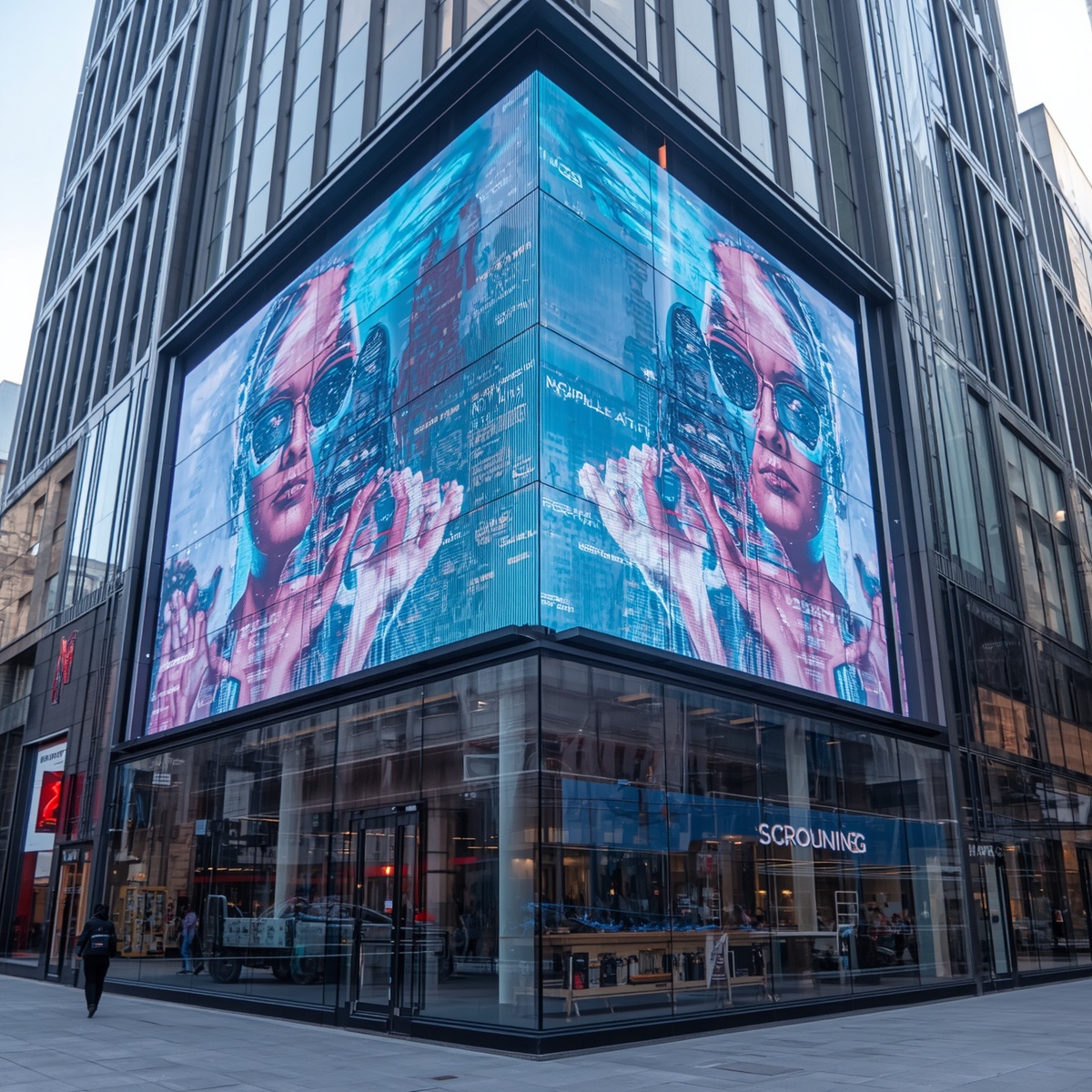 Outdoor Transparent Full Color